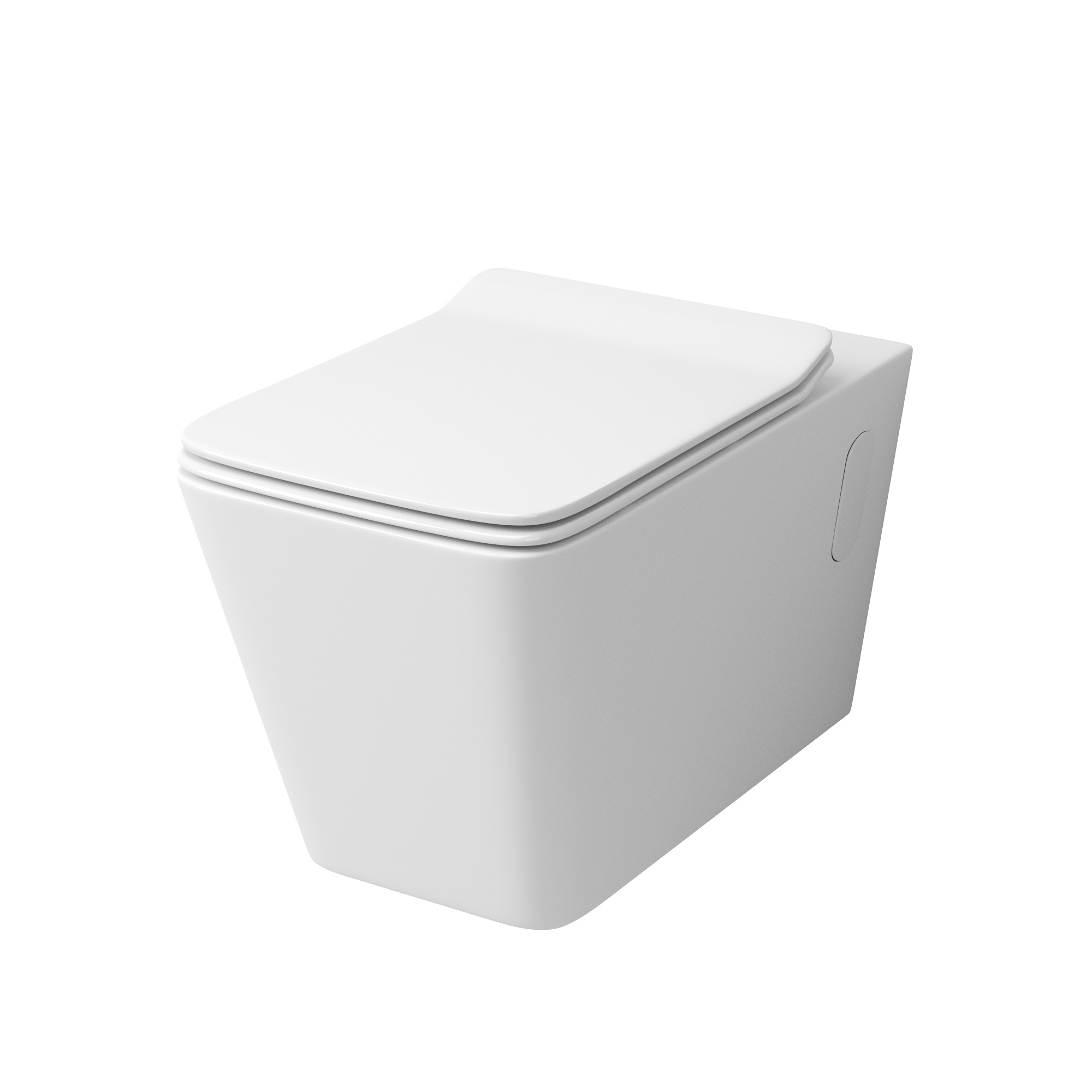 Унитаз подвесной Grossman GR-4414S белый, с сиденьем микролифт