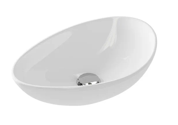 Раковина накладная 55см Cersanit Moduo 55 Leaf 63571 белый