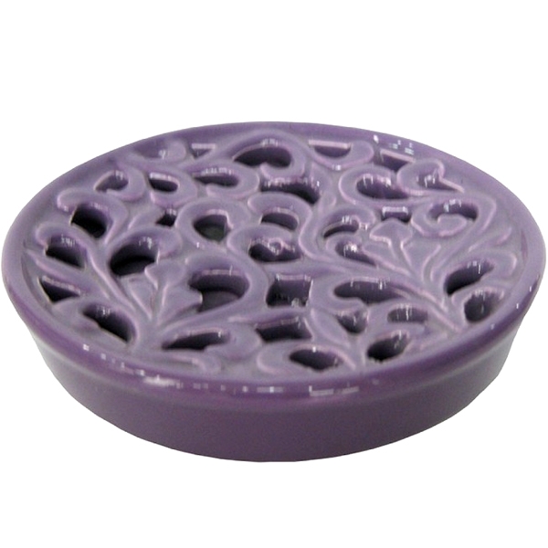 Мыльница настольная Fixsen Livy A213-P1-4 Фиолетовый