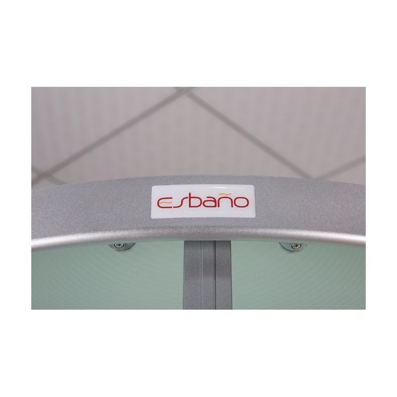 Душевая кабина Esbano ESKB80C 80x80x210см, профиль хром матовый, стекло рифленое