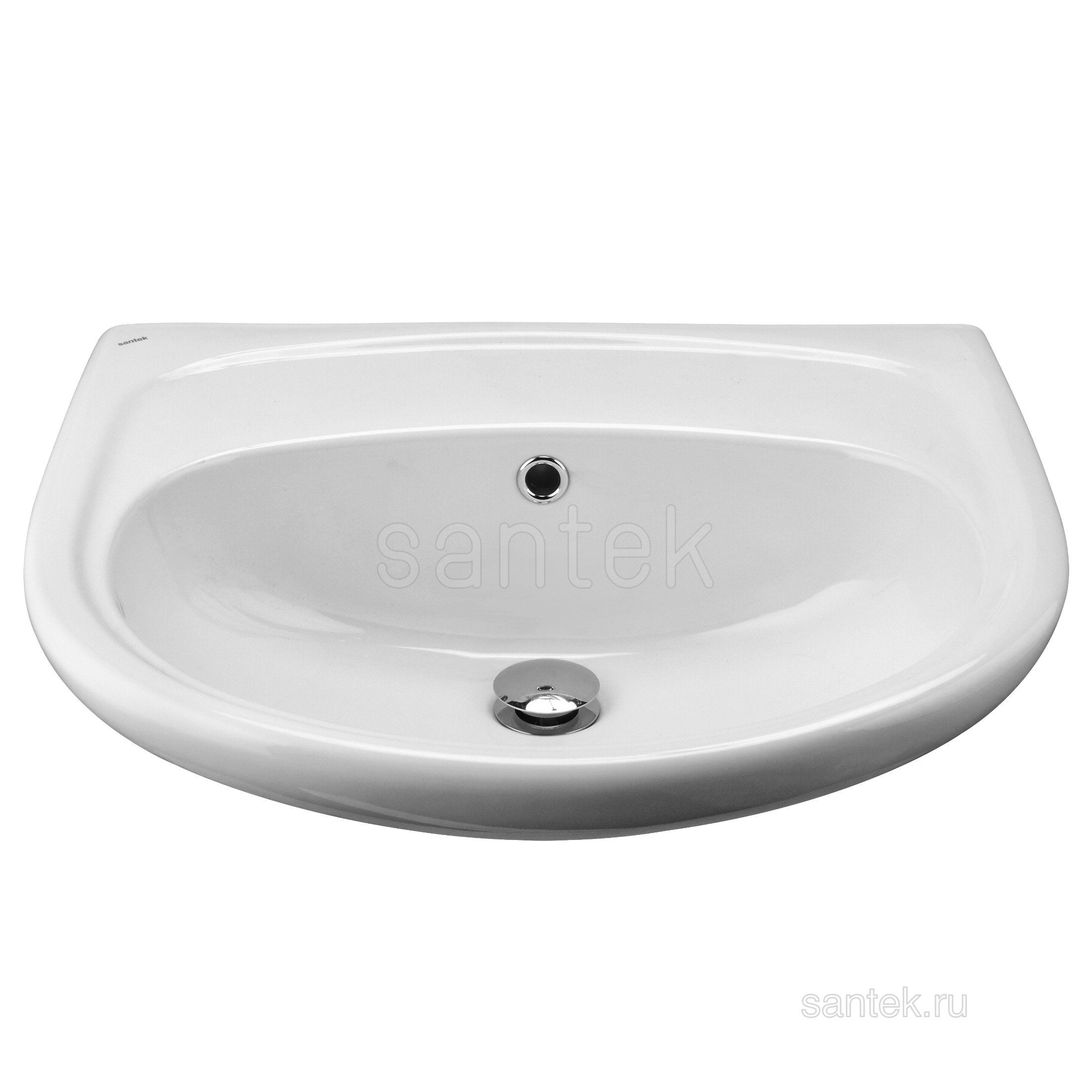 Раковина Santek Анимо 60 без отверстия под смеситель 1WH110505