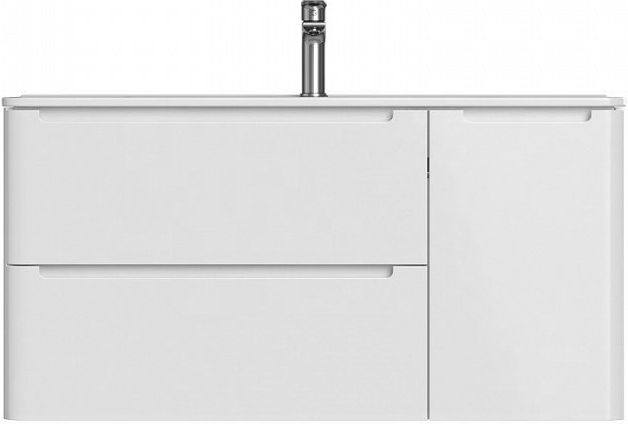 Тумба с раковиной Iddis Edifice 100 подвесная Белая