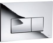 Кнопка смыва для унитазов OLI STREAM 641504 хром глянцевый