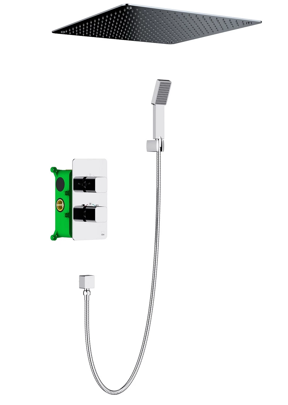 Душевая система встраиваемая с термостатом Timo Petruma SX-5029/00SM хром