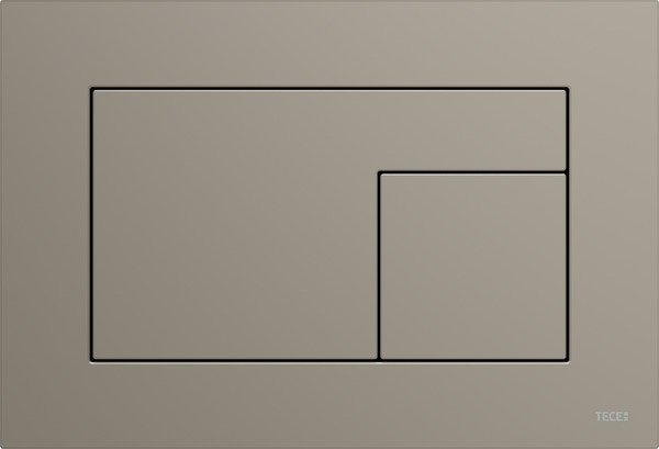 Кнопка смыва для унитазов TECE Velvet 9240730 бежево-коричневый