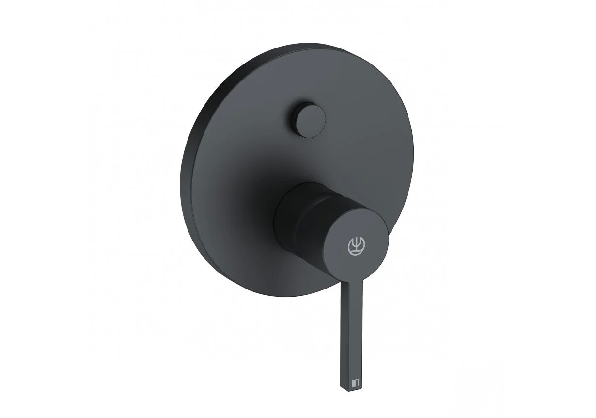 Смеситель для ванны с душем Kludi Nova Fonte 206593915 черный матовый