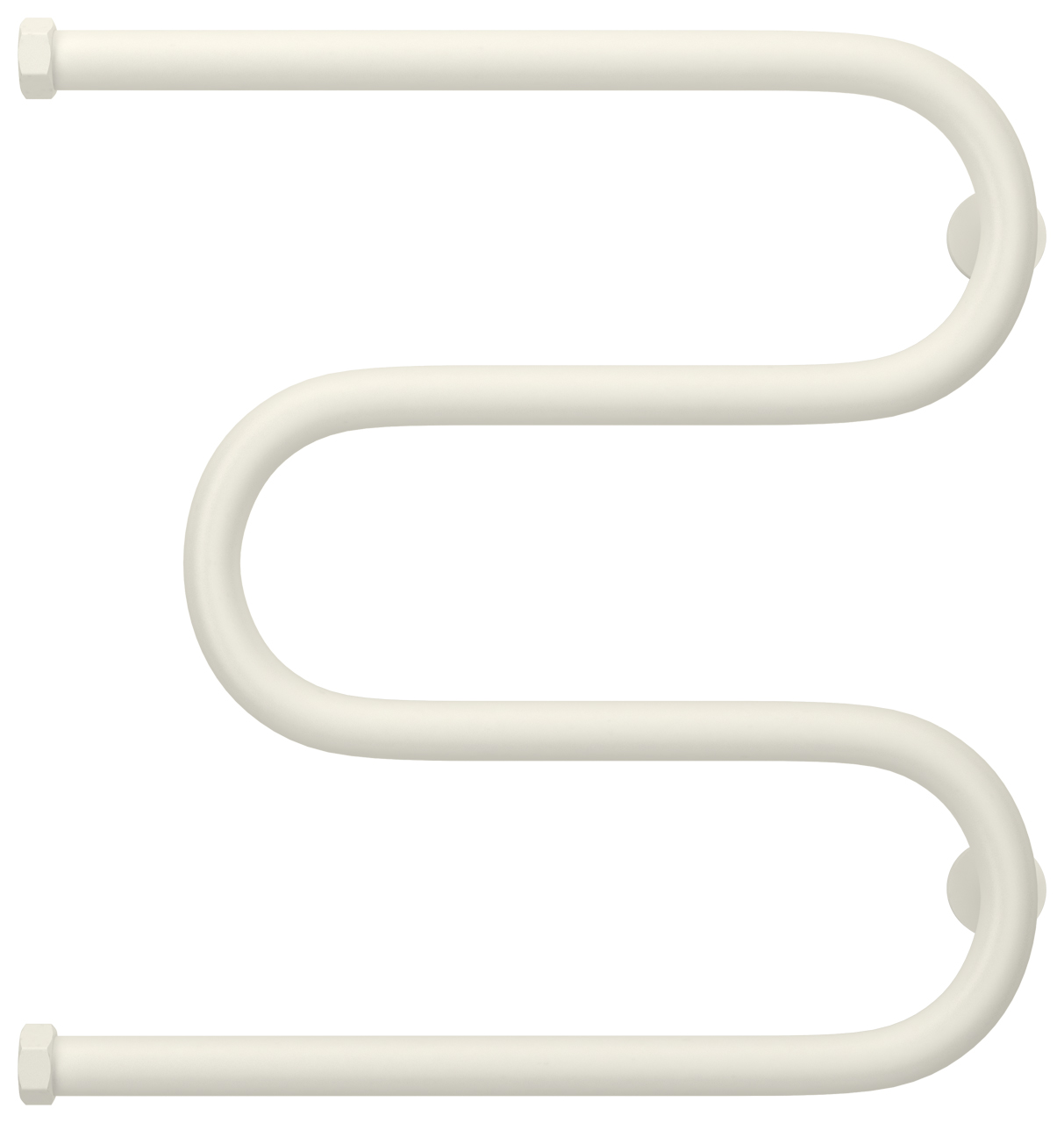 Полотенцесушитель водяной Сунержа М-образный 50х50 белый матовый