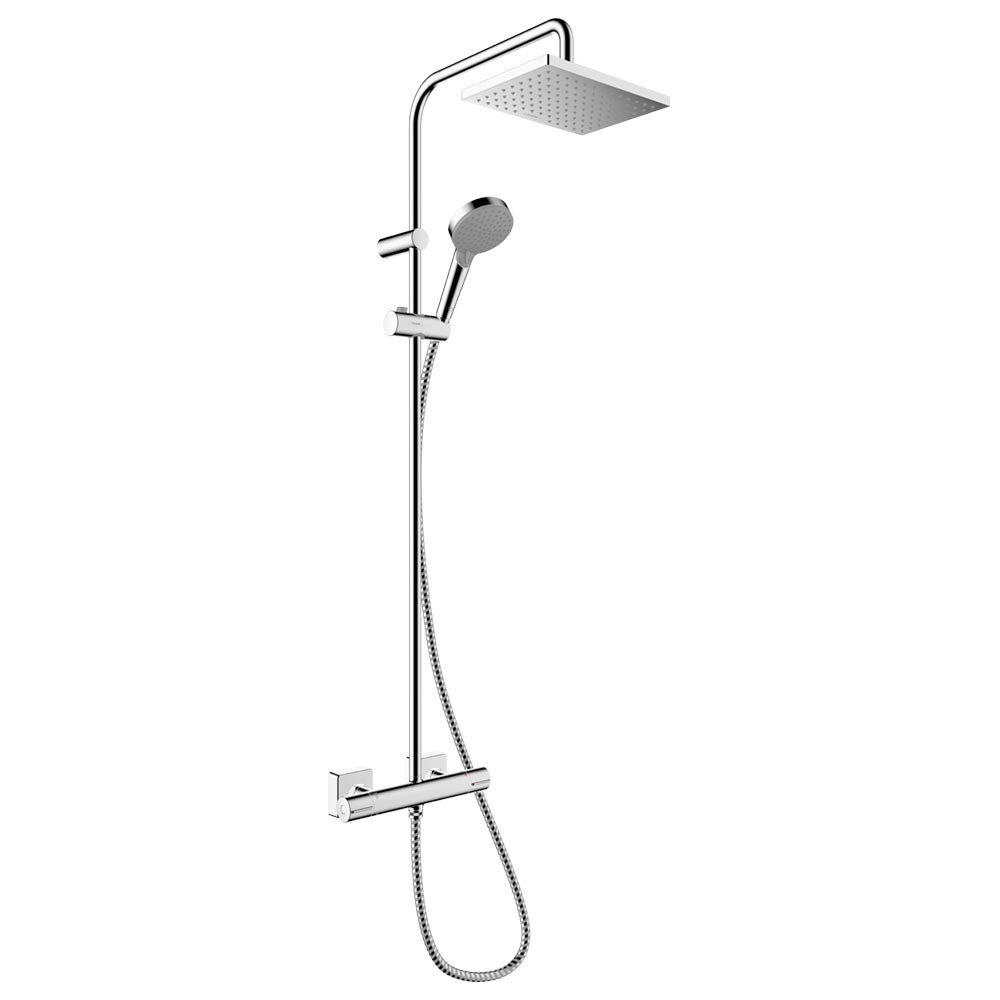 Душевая стойка Hansgrohe Vernis Shape 26286000 хром