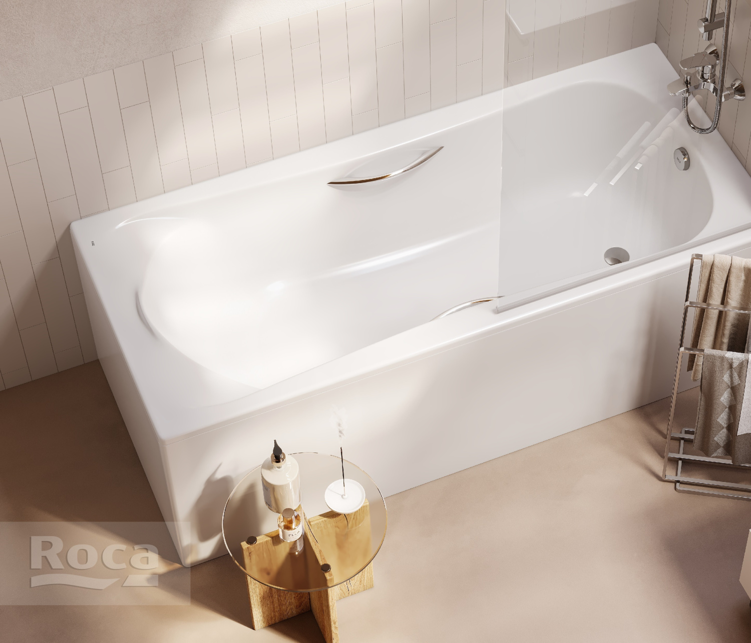 Акриловая ванна Roca BeCool 180x90