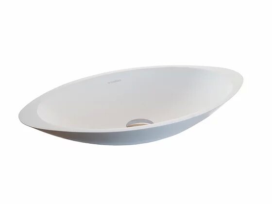 Раковина накладная 60см MonteBianco Gondola Tre 13043 белый матовый