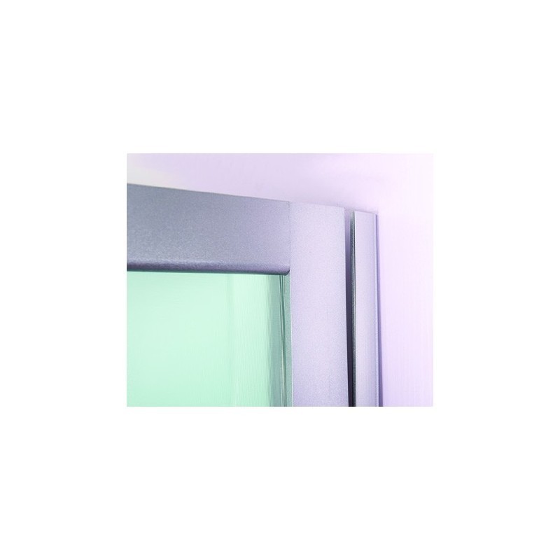 Душевая кабина Esbano ESKB80CK 80x80x210см, профиль хром матовый, стекло рифленое