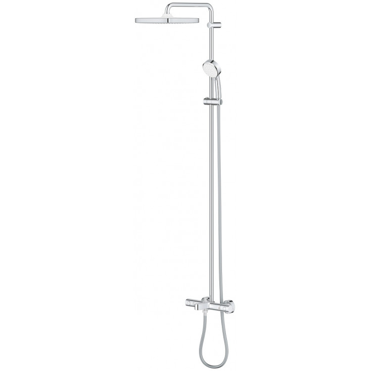 Душевая стойка Grohe New Tempesta Cosmopolitan System 26691000 хром