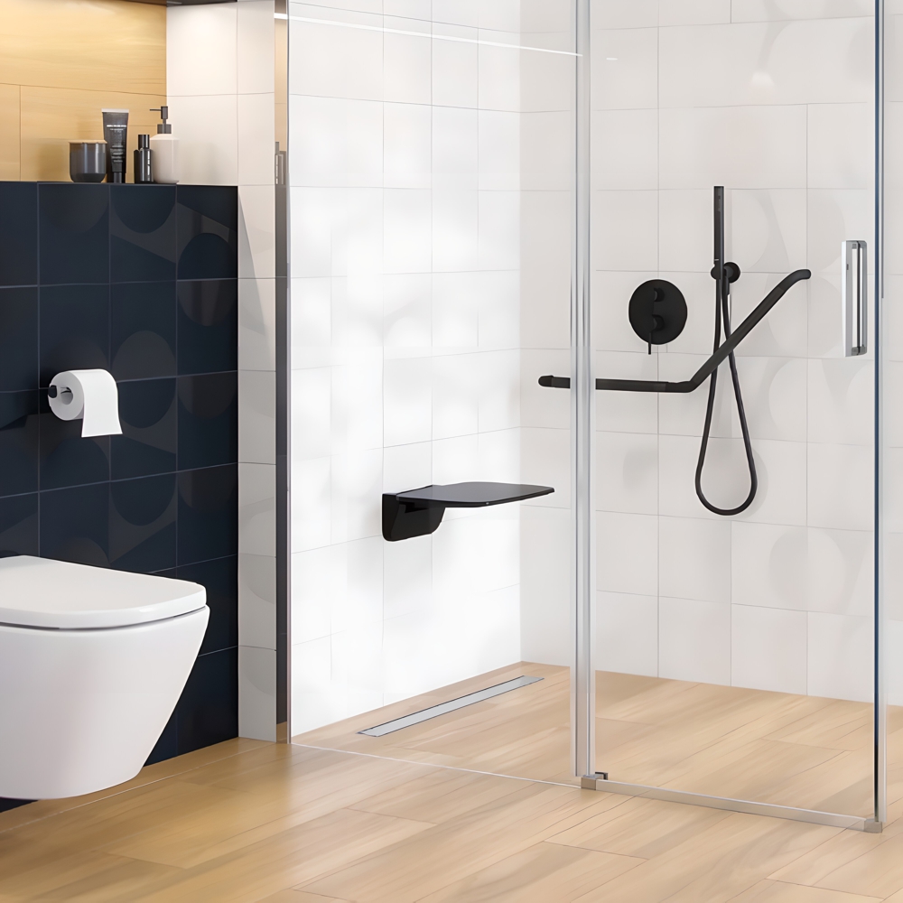 Душевой лоток EXCELLENT Stilio 90 см. решетка декоративная (хром)