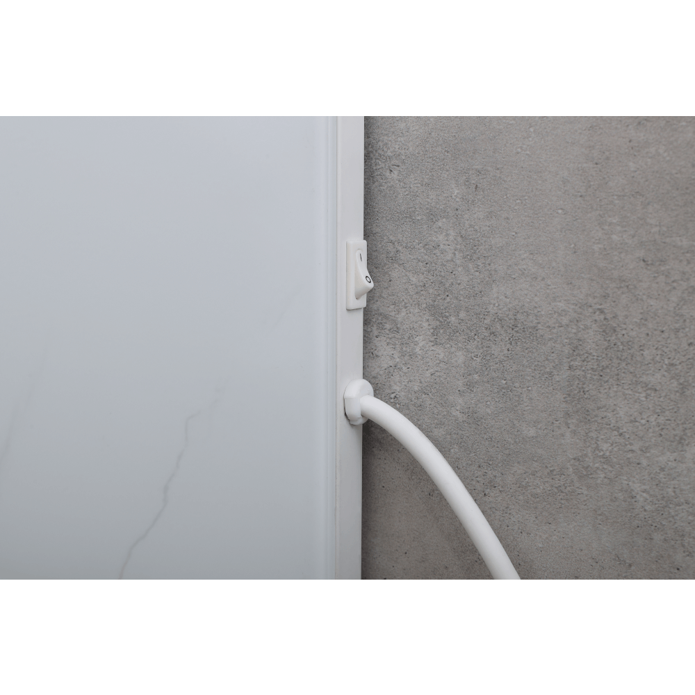 Полотенцесушитель электрический Black&White N-388WM 89.9х40 белый матовый