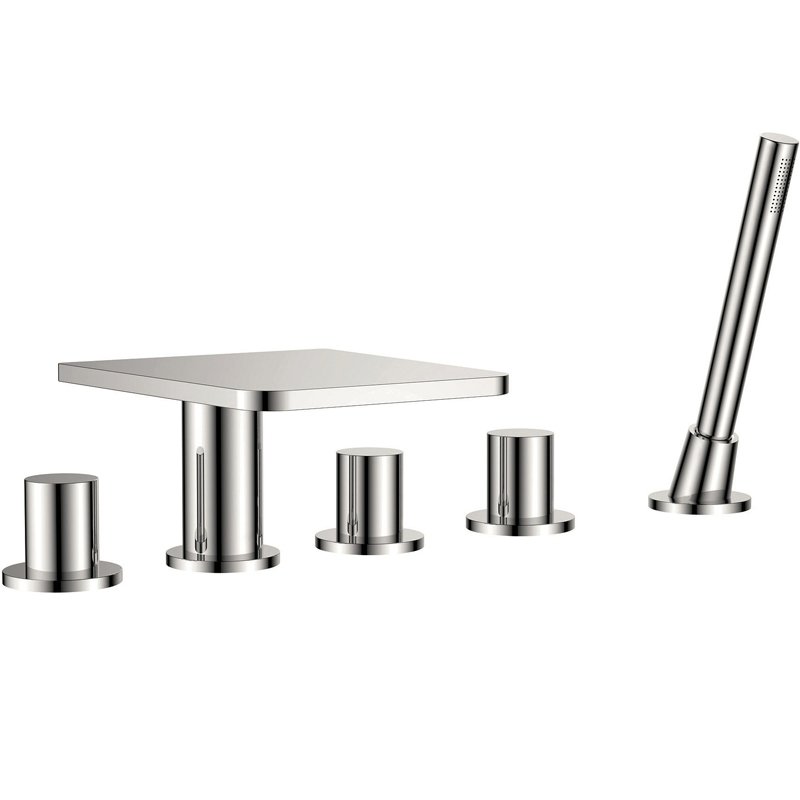 Смеситель на борт ванны Cezares Cascado F-BVD5-01 Хром