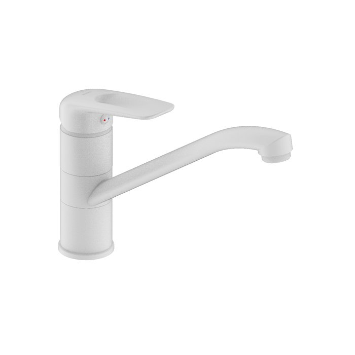 Смеситель для кухни IDDIS Male MALWT00i05 белый матовый