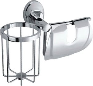 Держатель туалетной бумаги и освежителя Fixsen Europa FX-21809+10 Хром
