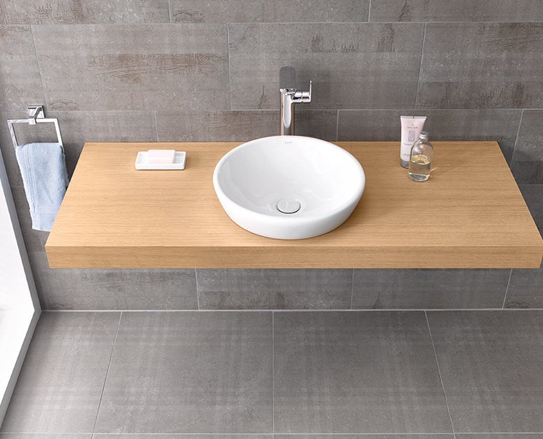 Раковина накладная 45см Vitra Metropole 5940B003-0012 белый