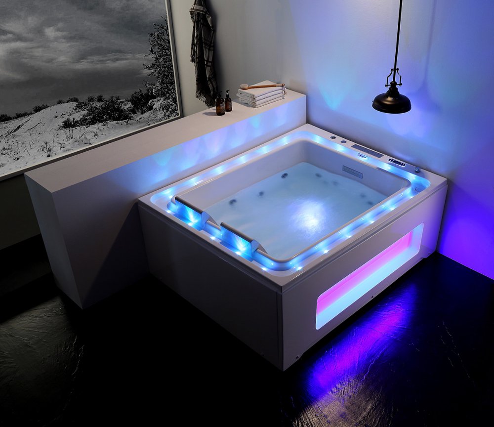 Акриловая ванна Gemy G9268 Milk SPA