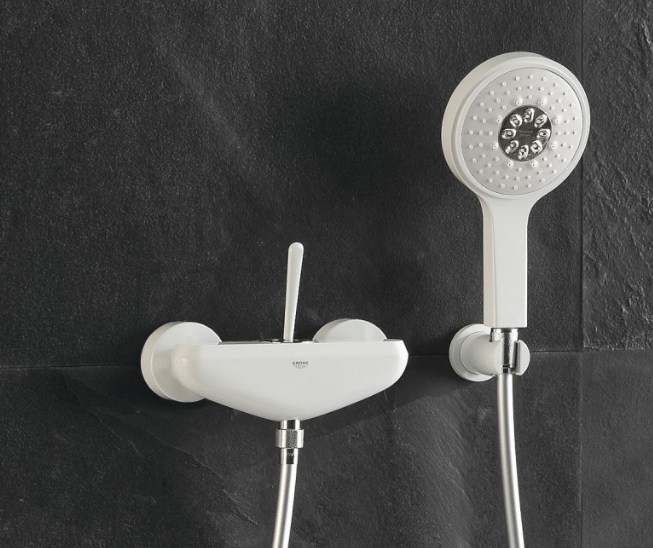 Смеситель для душа Grohe Eurodisc Joy 23430LS0 белая луна/хром