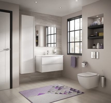 Промо-комплект 3 в 1 Ideal Standard с подвесным унитазом TESI Rimless T355101 и инсталляцией PROSYS