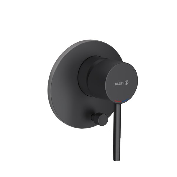 Смеситель для ванны Kludi Bozz 387163976 черный матовый