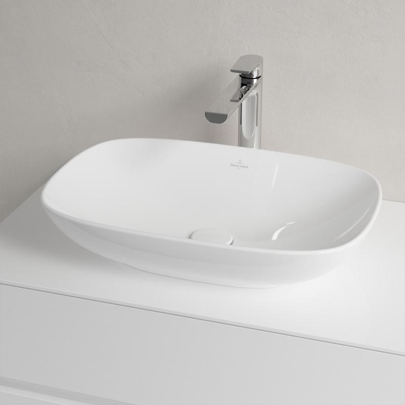 Раковина накладная 56см Villeroy & Boch Loop & Friends 4A490001 белый