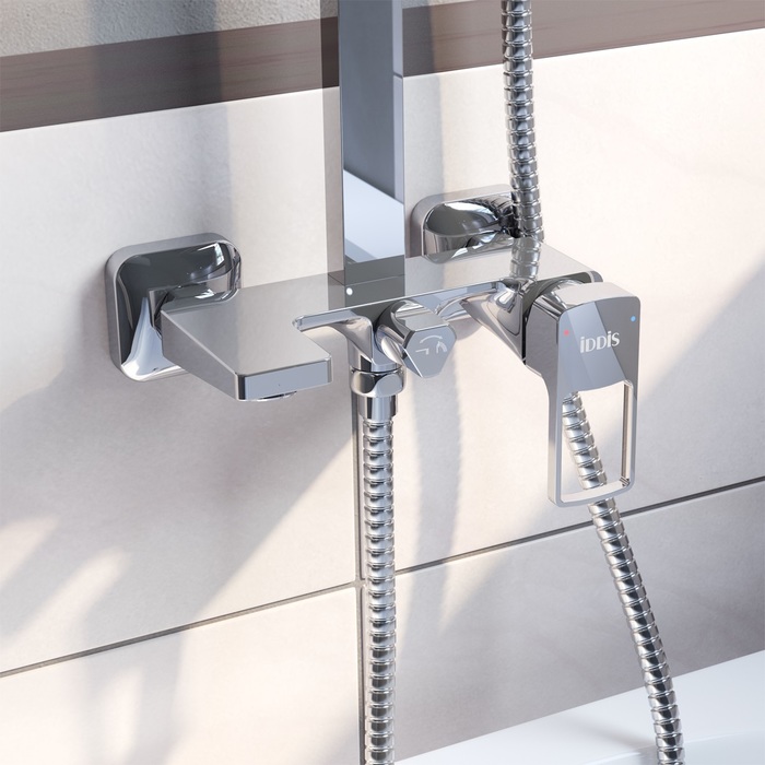 Душевая стойка IDDIS Bild BILSB1Fi06 хром