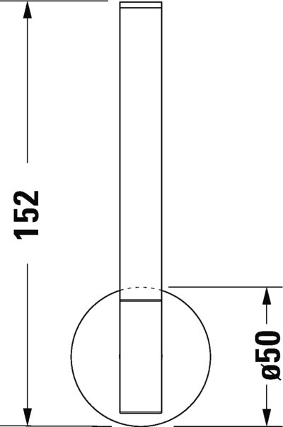 Держатель туалетной бумаги Duravit Starck T 0099391000 Хром