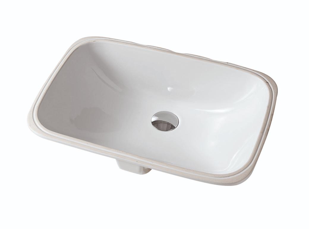 Раковина встраиваемая снизу 56см Artceram Nettuno NTL001 белый