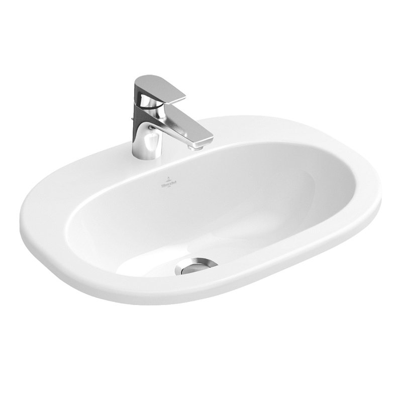 Раковина 56 см Villeroy & Boch O.novo 416156 R1 alpin ceramicplus