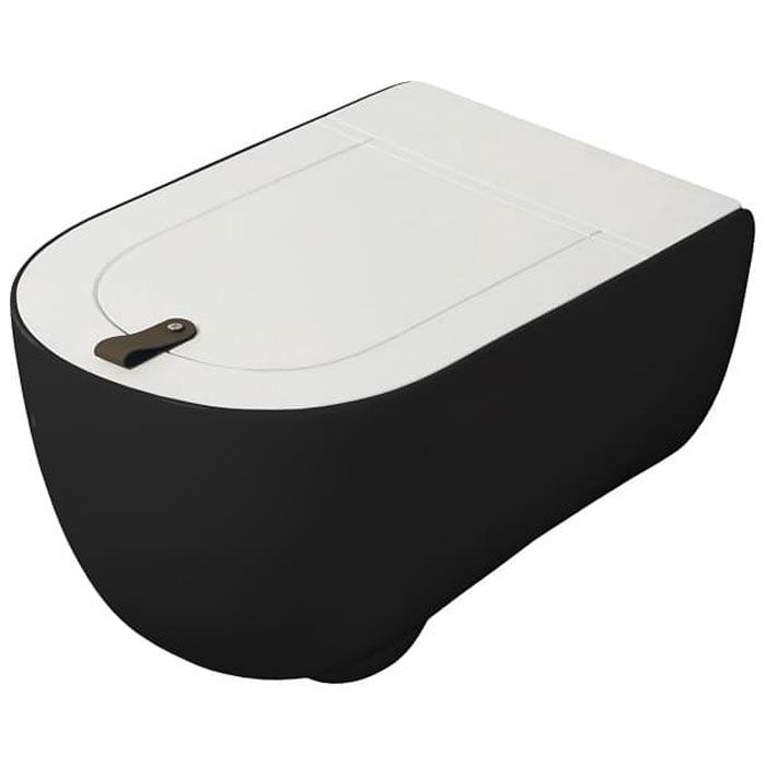 Унитаз подвесной ArtCeram The One THV001 03;00 черный, без сиденья