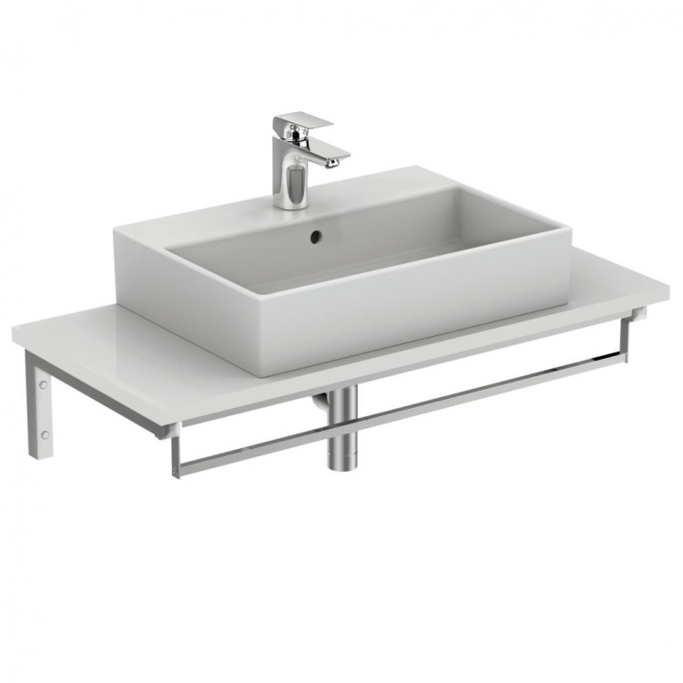 Раковина накладная 60 см Ideal Standard STRADA K077801 белый