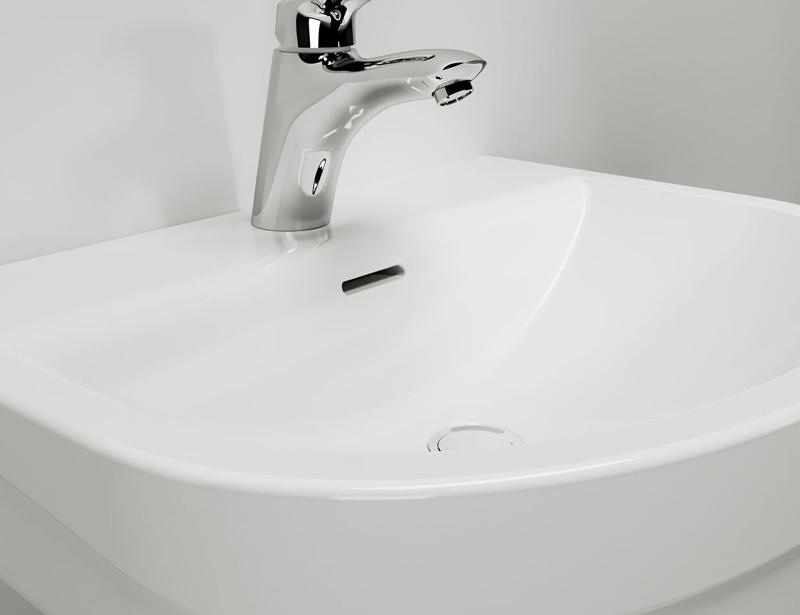 Раковина подвесная 60см Am.Pm Bliss L C534321WH белый