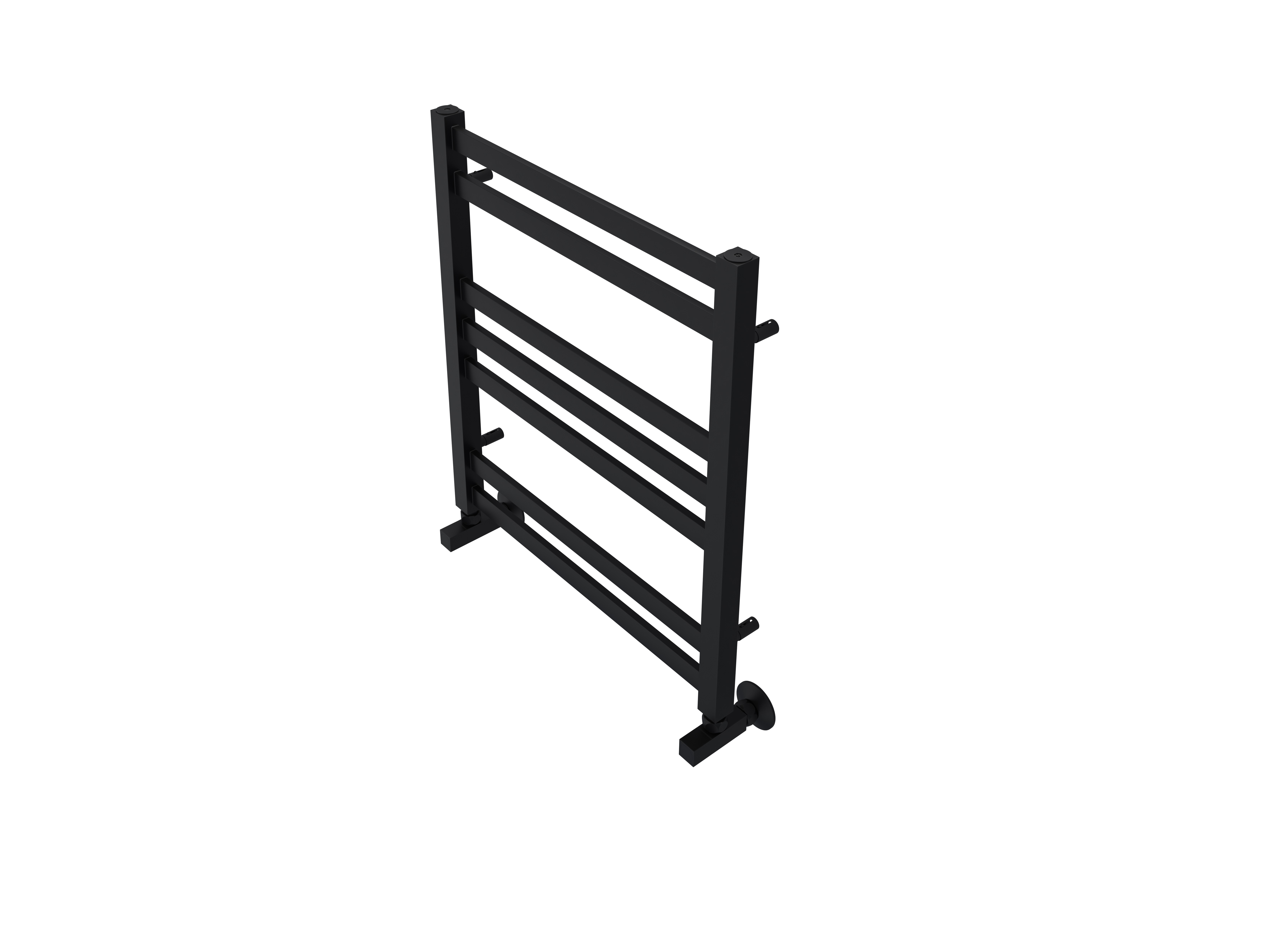 Полотенцесушитель водяной Aquatek Лира AQ KP0760BL 60х50 черный муар