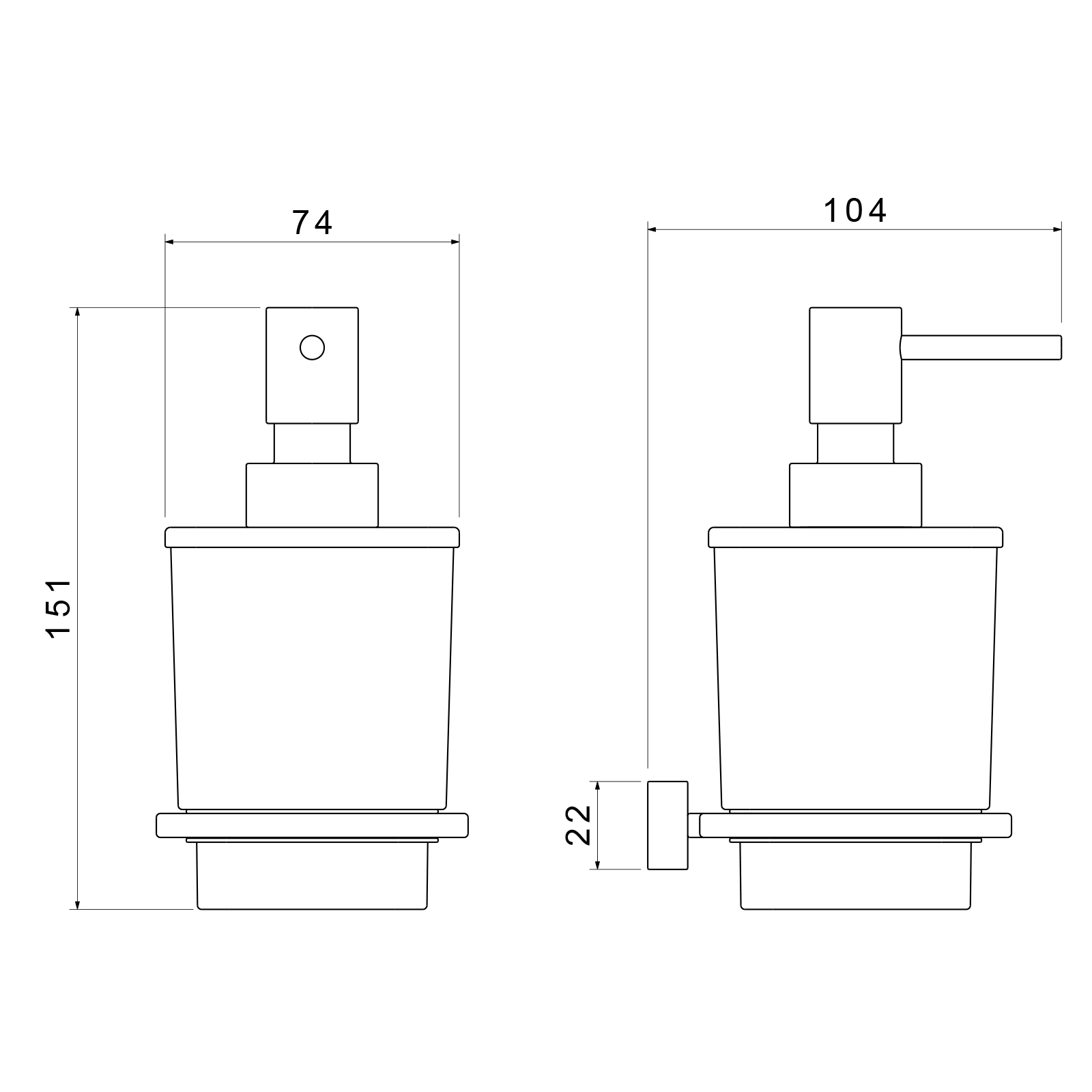 Дозатор для жидкого мыла Timo Torne 43139/17 золото матовое