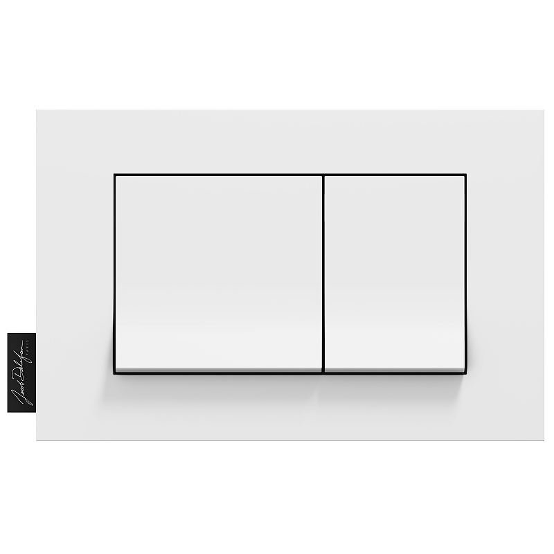 Кнопка смыва Jacob Delafon E20858-00 белый