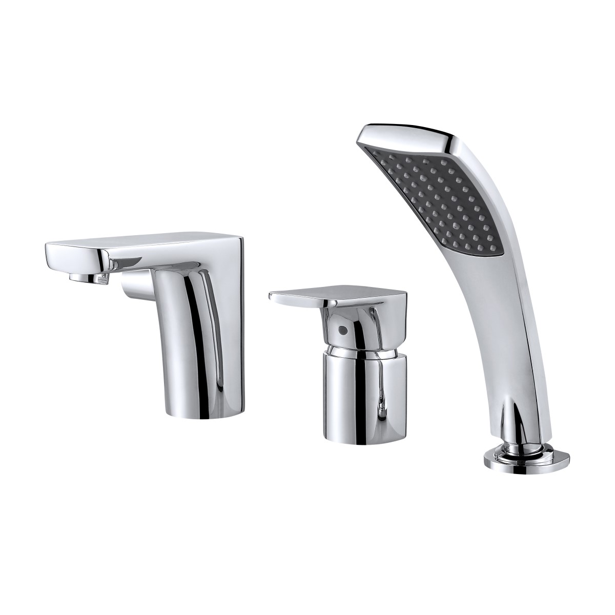 Смеситель на борт ванны D&K Berlin DA1434901, хром