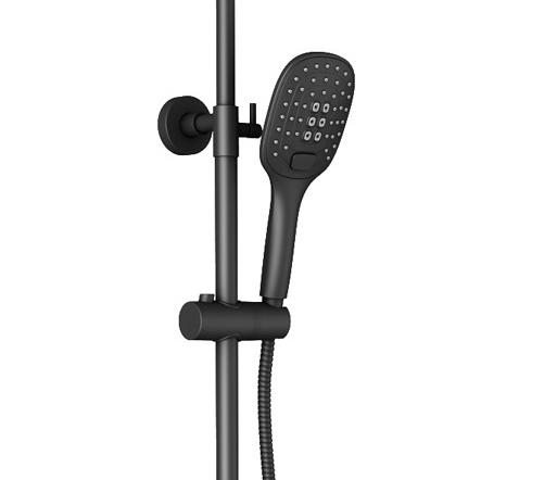 Душевая стойка Timo Helmi SX-1170/03 черный матовый