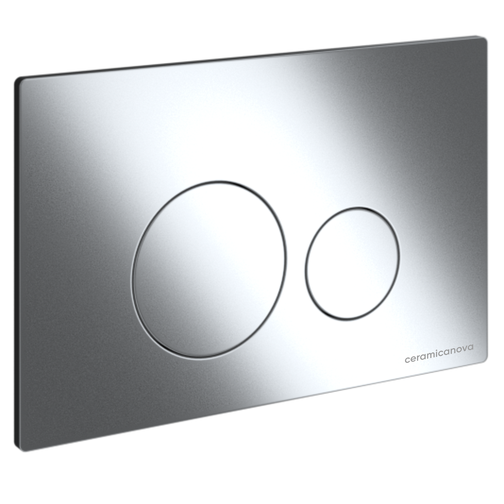 Система инсталляции для унитазов CERAMICA NOVA Envision CN1001CH с кнопкой смыва Round цвет хром и креплениями