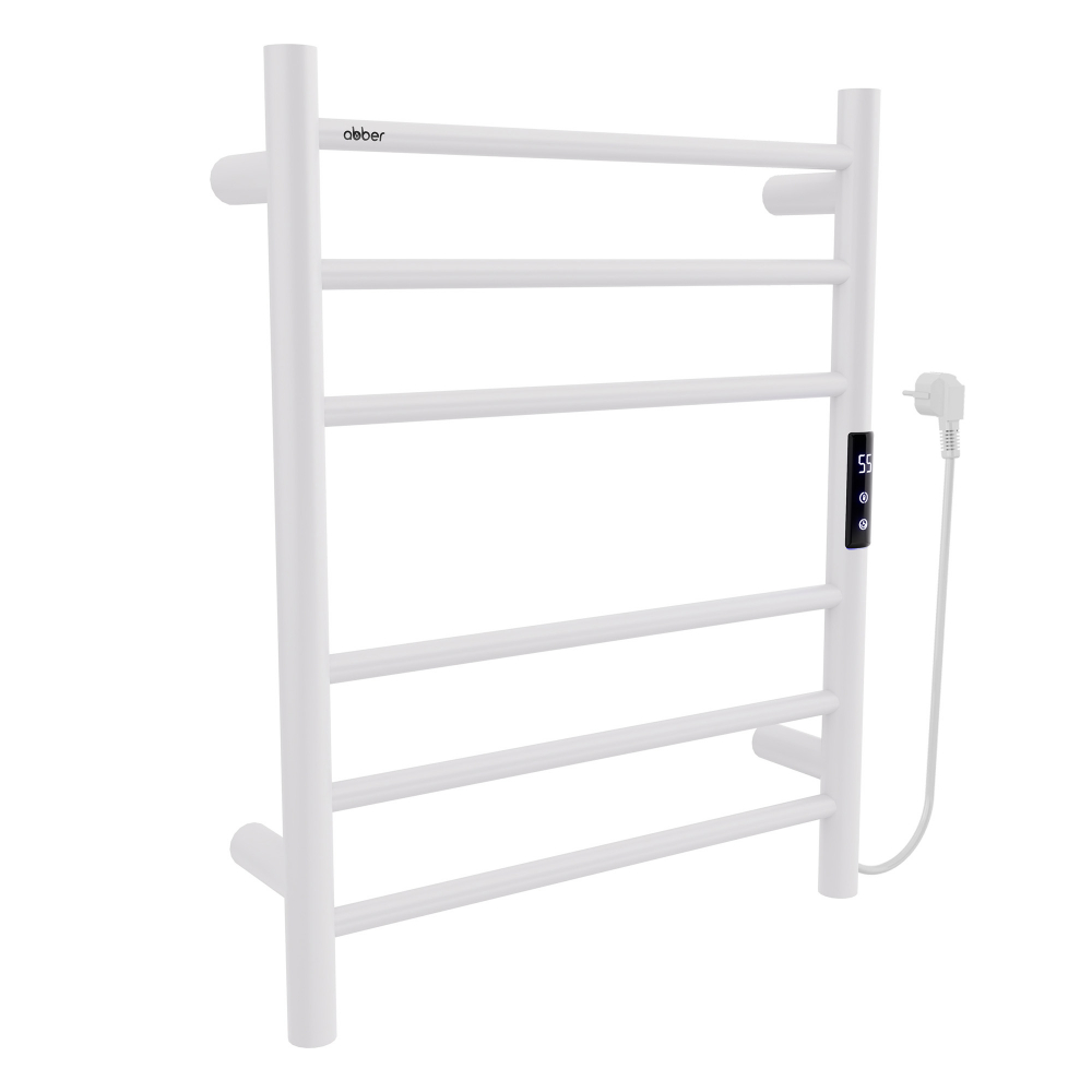 Полотенцесушитель электрический ABBER Standard AH4606MW белый матовый