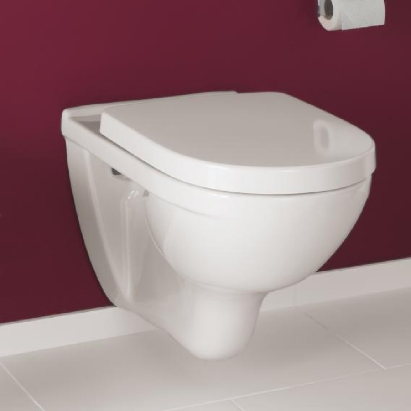 Унитаз Villeroy&Boch O.Novo 5660H101 подвесной Белый альпин с сиденьем Микролифт