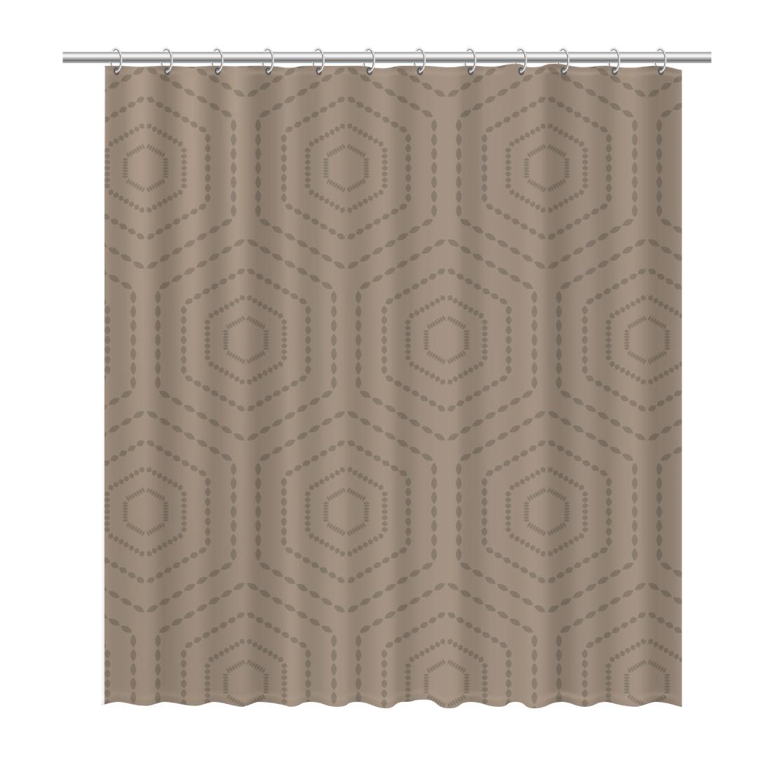 Штора для ванной Fixsen Actual, FX-1512