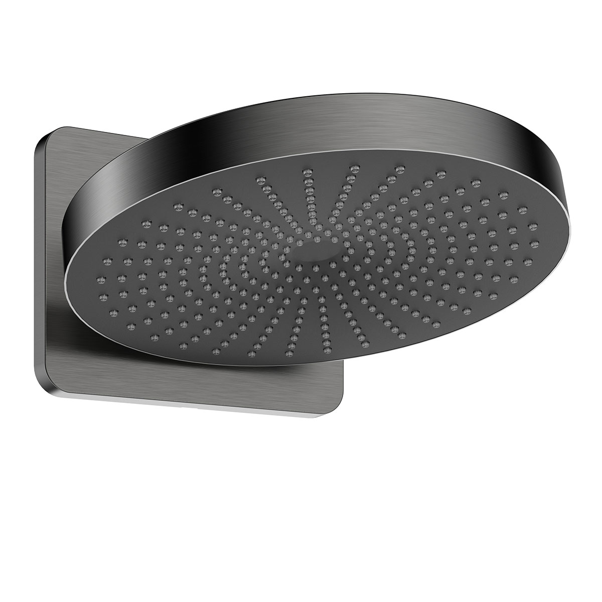 Душевой комплект Vincea Inspire VSFW-3I21T1GM встраиваемый, термостатический, 2 режима, вороненая сталь