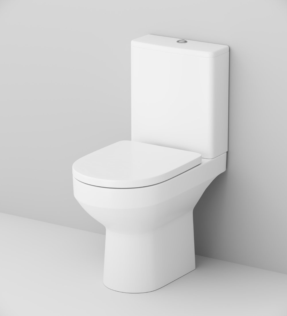 Унитаз-компакт AM PM Spirit 2.0 C708600SC с бачком и сиденьем микролифт