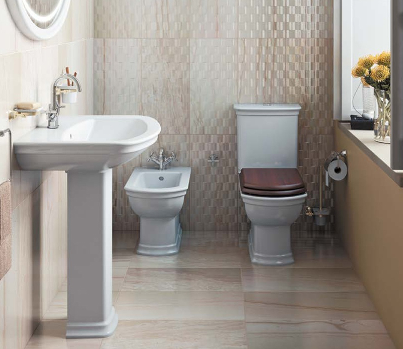 Унитаз-компакт Vitra Serenada 9722B003-7204 с бачком и сиденьем