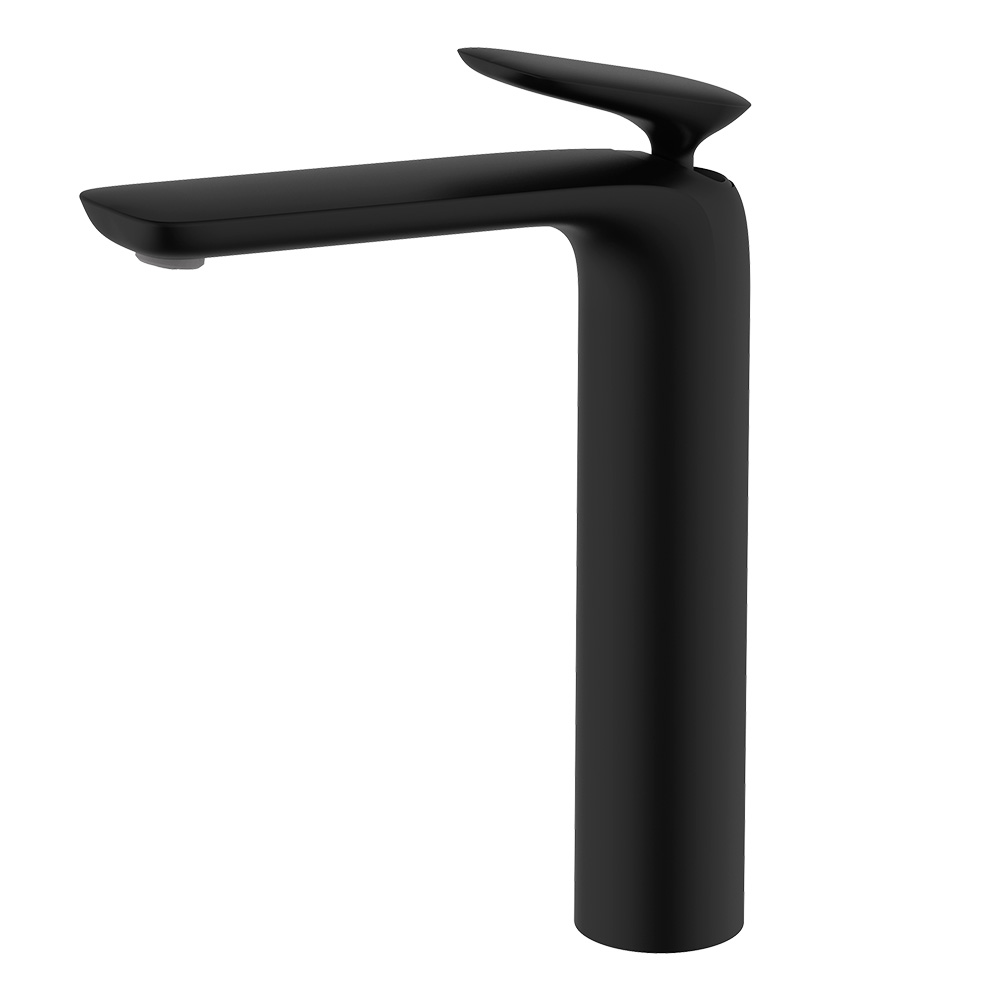 Смеситель для раковины AQUAme Como AQM6514MB черный матовый