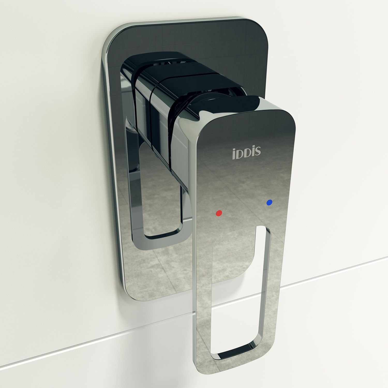 Смеситель для ванны с душем IDDIS Slide SLISB00i66 хром глянцевый