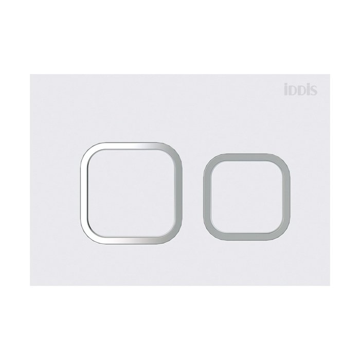 Кнопка смыва для унитаза IDDIS Unifix UNI40MWi77 белый