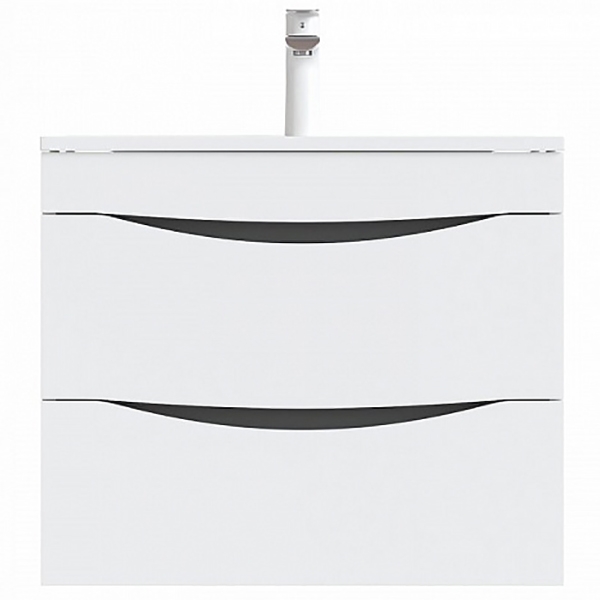 Тумба с раковиной Iddis Cloud 60 подвесная Белая